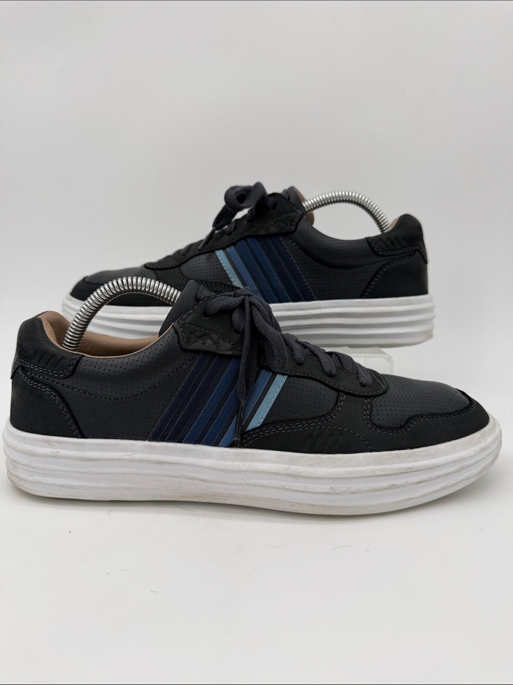 Mark Nason Los Angeles Shogun-Pastime Dark Blue/Navy Men's Size 8.5 Sneakers